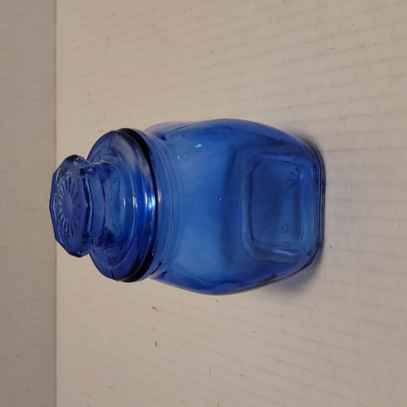 Adorable Blue Jar with Lid - Picture 2 of 15